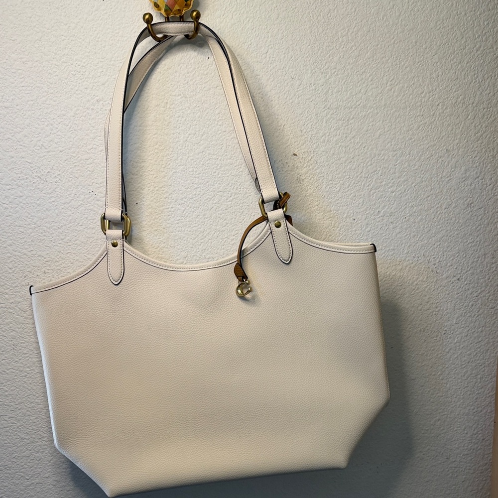 Coach Cream Tote Bag for Women, NWOT